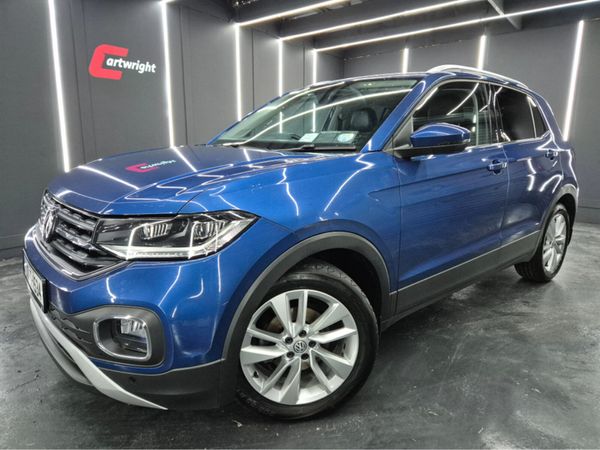 Volkswagen T-Cross Estate, Petrol, 2020, Blue