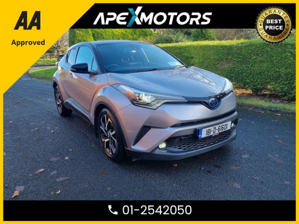 Toyota C-HR SUV, Petrol Hybrid, 2018, Silver