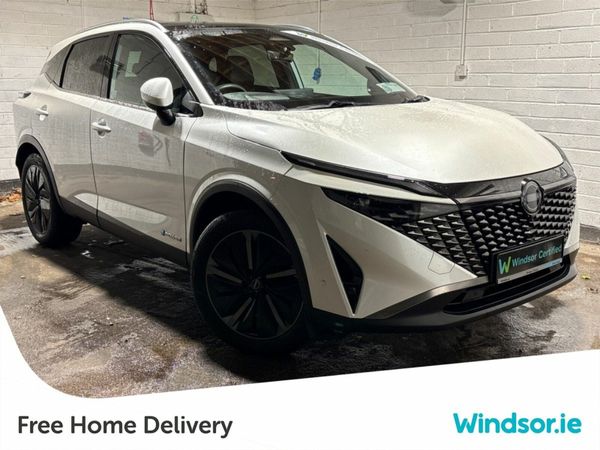 Nissan Qashqai MPV, Petrol Hybrid, 2025, White