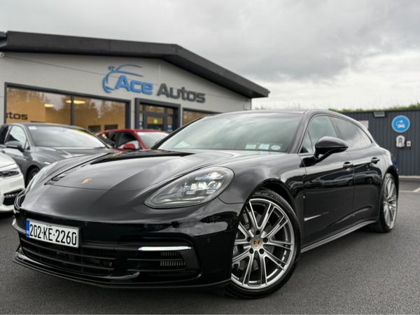 Porsche Panamera Estate, Petrol Plug-in Hybrid, 2020, Black
