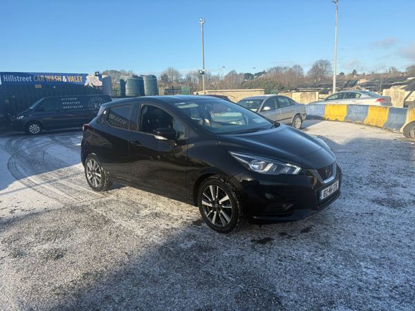 Nissan Micra Hatchback, Petrol, 2018, Black