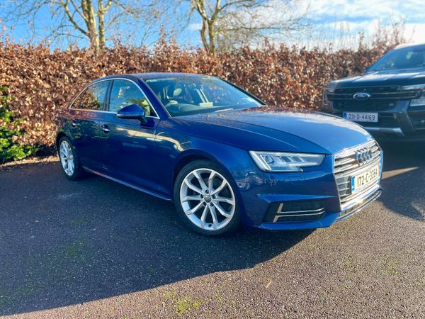 Audi A4 Saloon, Petrol, 2017, Blue