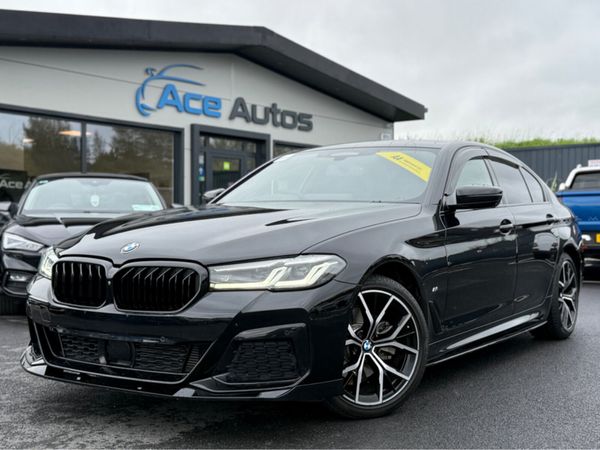 BMW 5-Series Saloon, Diesel, 2021, Black