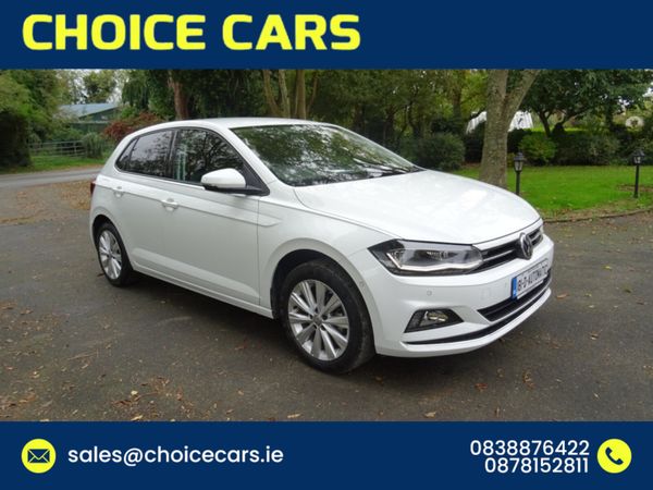 Volkswagen Polo Hatchback, Petrol, 2018, White