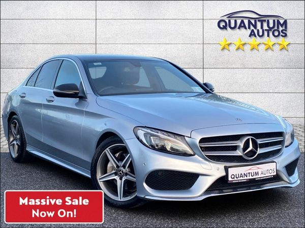 Mercedes-Benz C-Class Saloon, Diesel, 2018, Silver