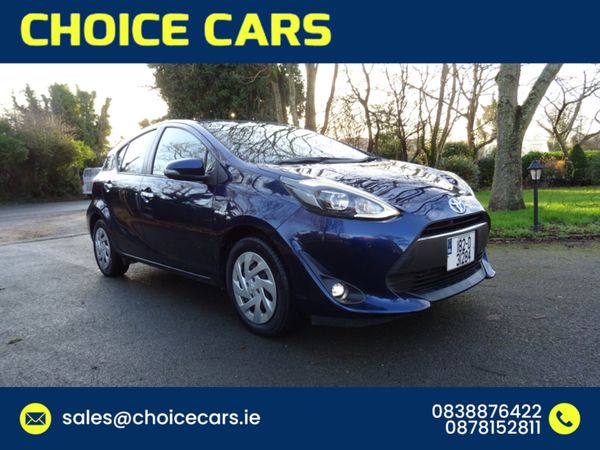 Toyota Aqua Hatchback, Petrol Hybrid, 2018, Blue