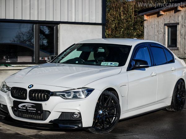 BMW 3-Series Saloon, Petrol Plug-in Hybrid, 2016, White