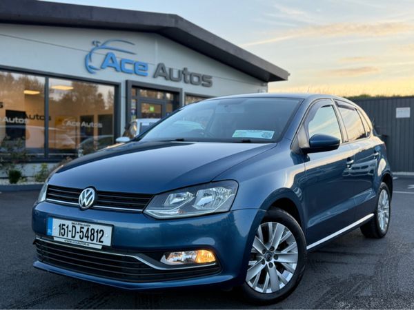 Volkswagen Polo Hatchback, Diesel, 2015, Blue