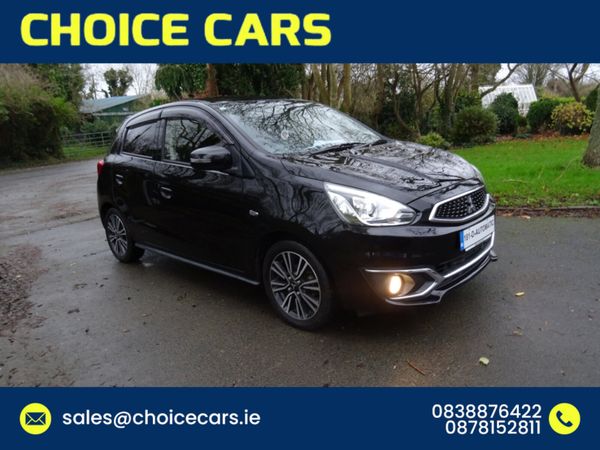 Mitsubishi Mirage Hatchback, Petrol, 2018, Black