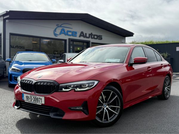 BMW 3-Series Saloon, Diesel, 2019, Red