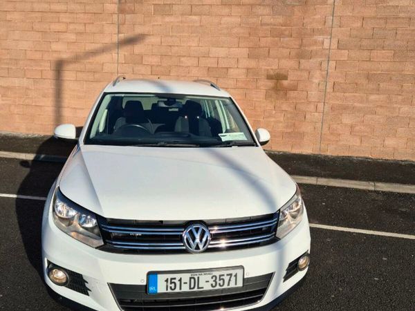 Volkswagen Tiguan SUV, Diesel, 2015, White