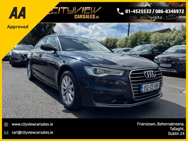 Audi A6 Saloon, Diesel, 2015, Blue