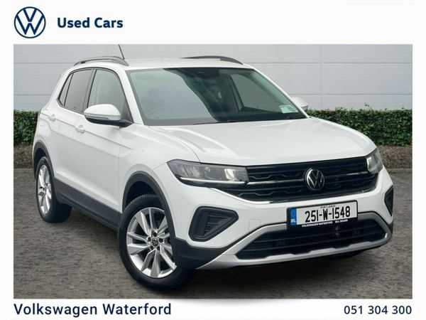 Volkswagen T-Cross Estate/Jeep, Petrol, 2025, White