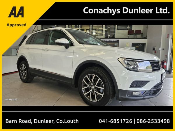 Volkswagen Tiguan SUV, Diesel, 2019, White