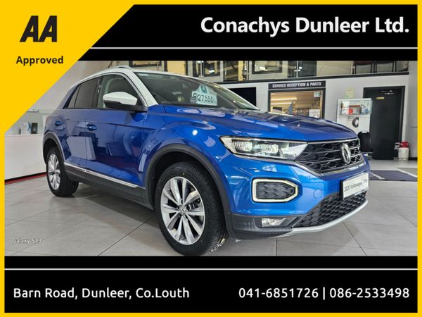 Volkswagen T-Roc Hatchback, Diesel, 2020, Blue