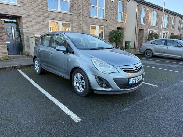 Opel Corsa Hatchback, Petrol, 2012, Silver