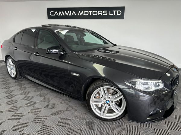 BMW 5-Series Saloon, Petrol Hybrid, 2013, Grey