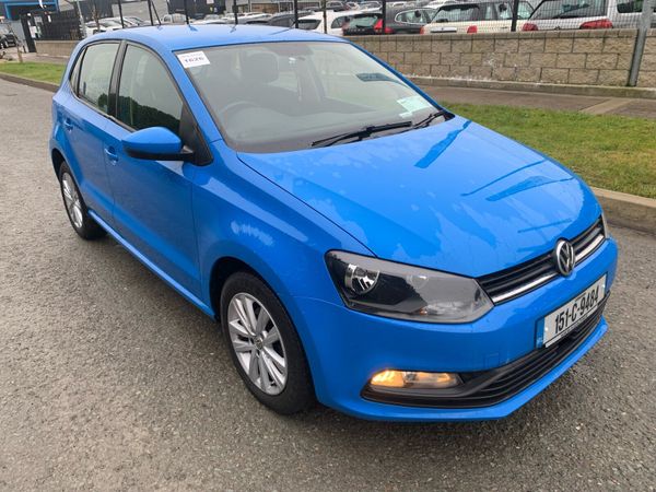 Volkswagen Polo Hatchback, Petrol, 2015, Blue