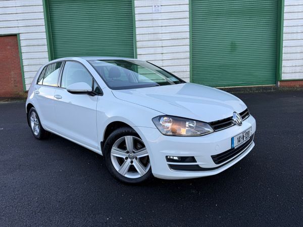 Volkswagen Golf Hatchback, Diesel, 2014, White