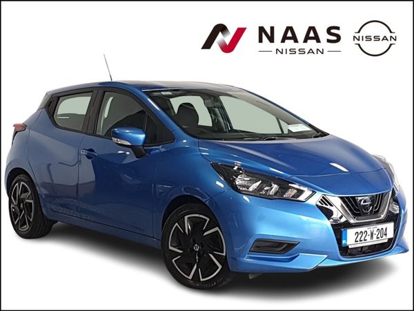 Nissan Micra Hatchback, Petrol, 2022, Blue