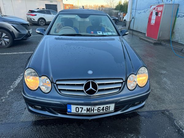 Mercedes-Benz CLK Convertible, Petrol, 2007, Blue