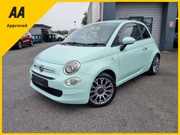 Fiat 500 Hatchback, Petrol, 2017, Green