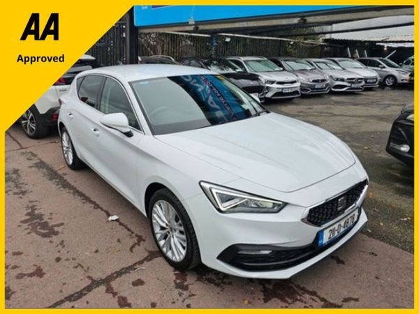 SEAT Leon Hatchback, Petrol Plug-in Hybrid, 2021, White