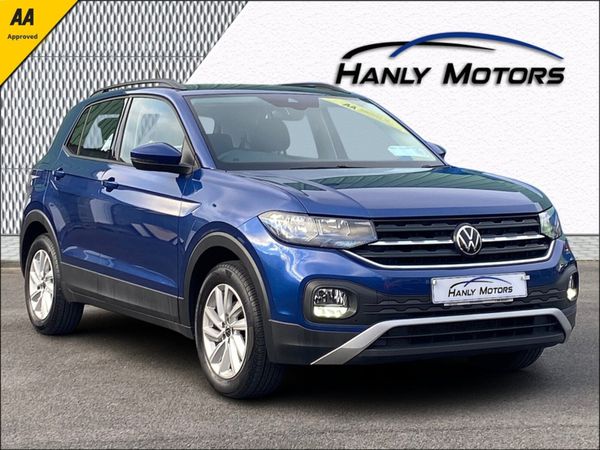 Volkswagen T-Cross Estate, Petrol, 2022, Blue