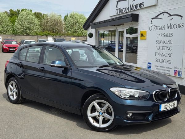 BMW 1-Series Hatchback, Diesel, 2015, Blue