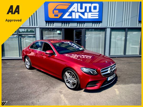 Mercedes-Benz E-Class Saloon, Diesel, 2017, Red