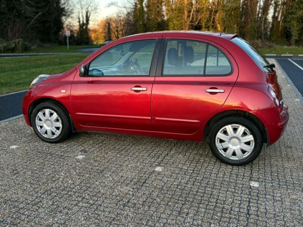 Nissan Micra Hatchback, Petrol, 2009, Red