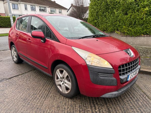 Peugeot 3008 MPV, Diesel, 2012, Red