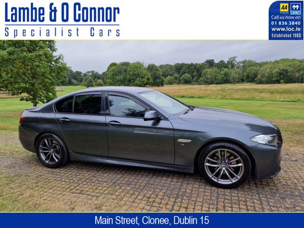 BMW 5-Series Saloon, Diesel, 2016, Grey