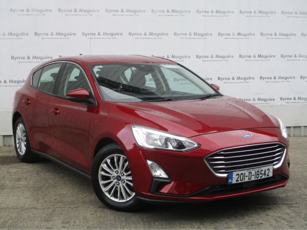 Ford Focus Hatchback, Petrol, 2020, Red
