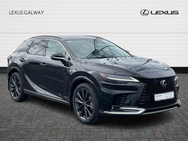 Lexus RX450H+ SUV, Petrol Plug-in Hybrid, 2025, Black