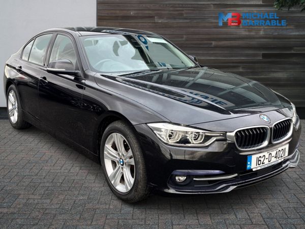 BMW 3-Series Saloon, Petrol Plug-in Hybrid, 2016, Black
