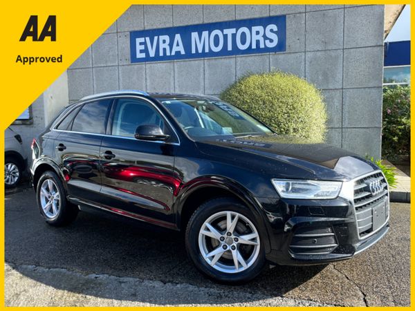 Audi Q3 SUV, Petrol, 2016, Black