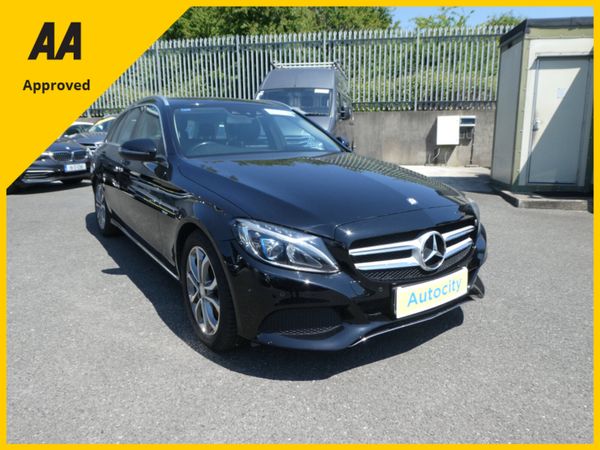 Mercedes-Benz C-Class Estate, Petrol Plug-in Hybrid, 2016, Black