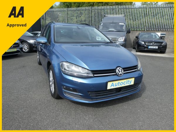 Volkswagen Golf Estate, Petrol, 2015, Blue