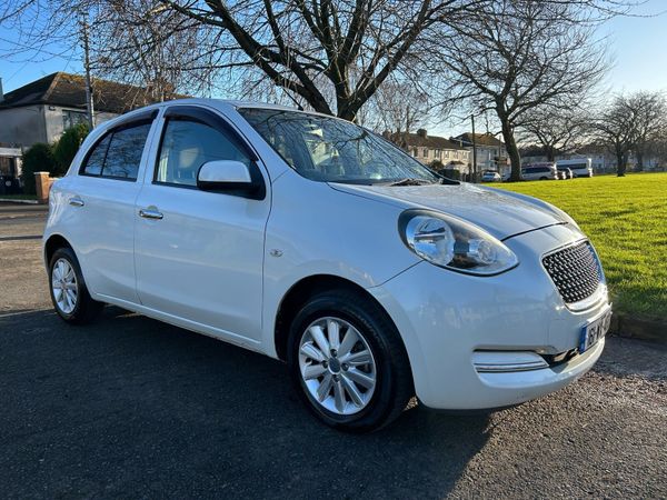 Nissan March Hatchback, Petrol, 2016, White