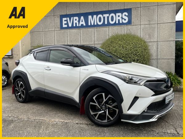 Toyota C-HR SUV, Petrol Hybrid, 2017, White