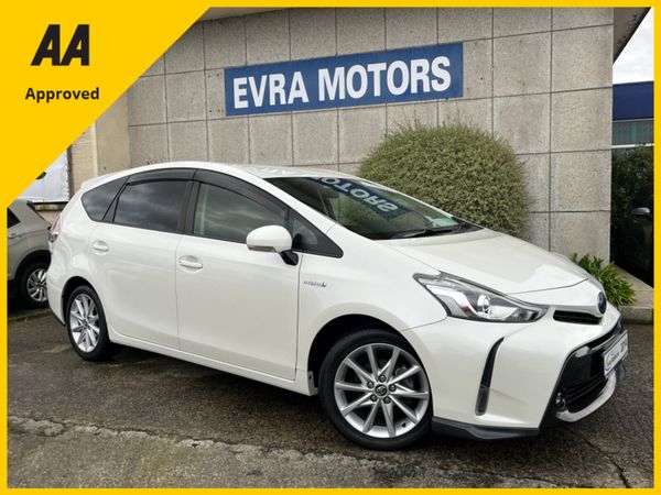 Toyota Prius MPV, Petrol Hybrid, 2019, White