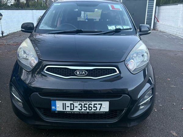 Kia Picanto Hatchback, Petrol, 2011, Black