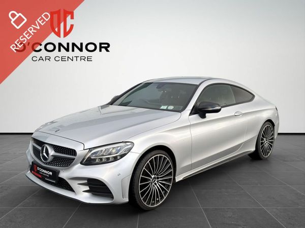 Mercedes-Benz C-Class Coupe, Diesel, 2019, Grey