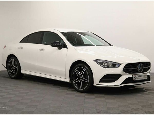 Mercedes-Benz CLA Coupe, Petrol Hybrid, 2022, White
