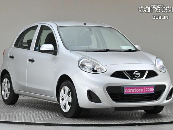 Nissan March Hatchback, Petrol, 2020, Silver
