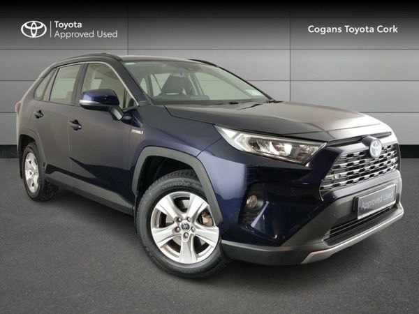 Toyota RAV4 SUV, Petrol Hybrid, 2019, Blue