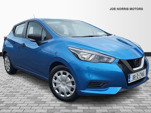Nissan Micra Hatchback, Petrol, 2018, Blue