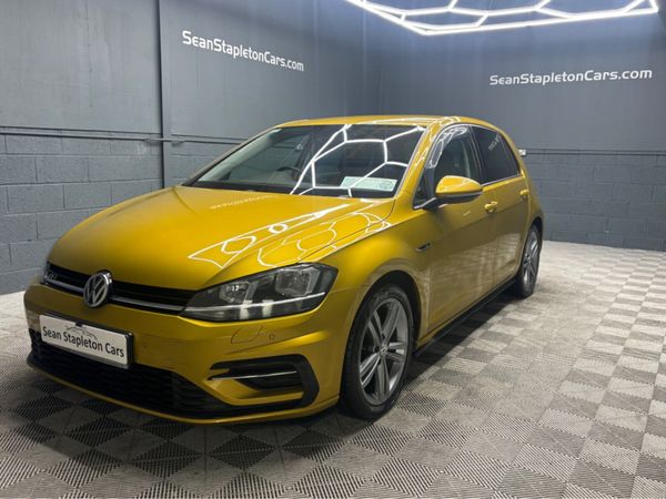 Volkswagen Golf Hatchback, Diesel, 2018, Yellow