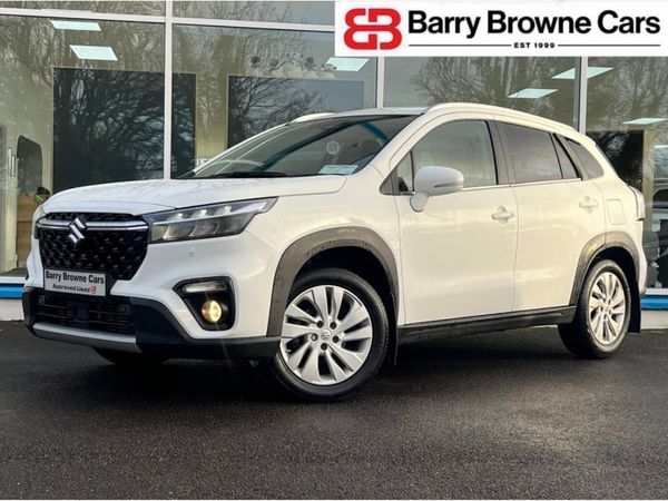 Suzuki SX4 S-Cross Hatchback, Petrol Hybrid, 2023, White